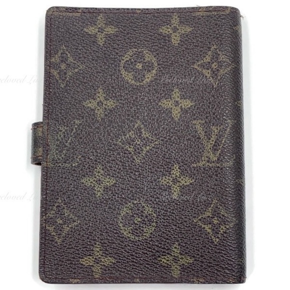 Authentic LOUIS VUITTON Monogram Canvas Small Ring Agenda PM - Picture 3 of 13